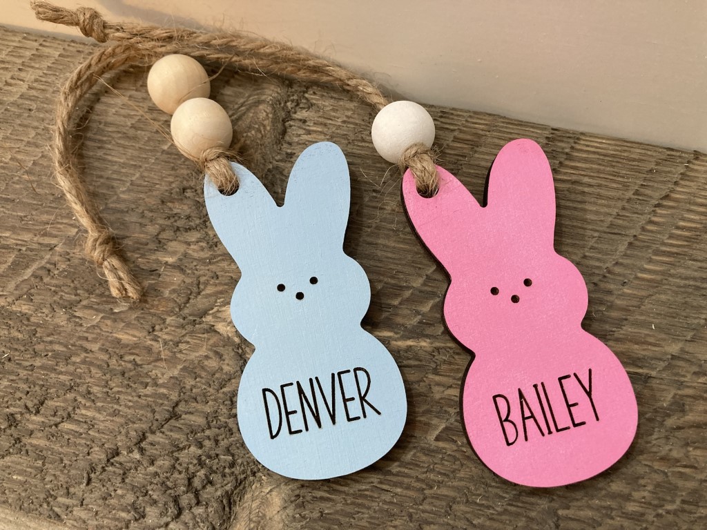 Colorful Easter Bunnies